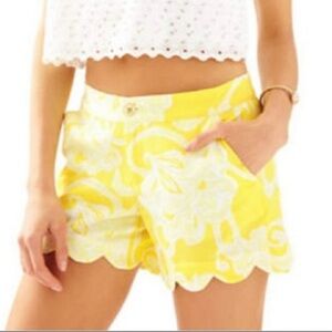 Lilly Pulitzer buttercup shorts size 00